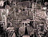 Inside Locomotive No. 2713